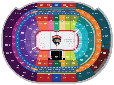 florida panthers stadium map